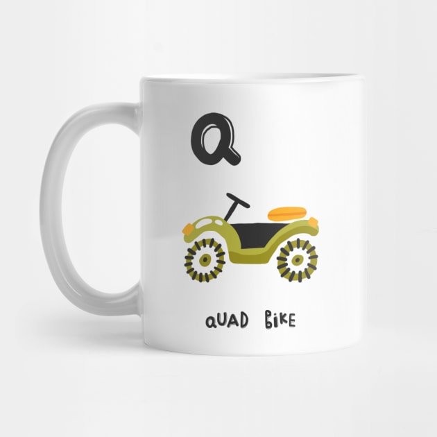 Q is Quad Bike by JunkyDotCom